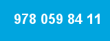 978 059 84 11